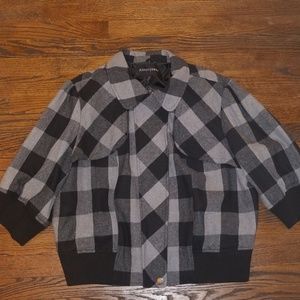 Short sleeve Jacket by Ashley Stewart